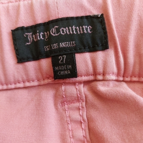 Juicy Couture Women’s Trousers Soft Pink Classic Everyday Style - Picture 7 of 8